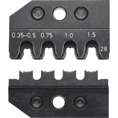 Afbeelding van KNIPEX 97 49 28 krimpprofiel voor stekkers uit de AMP Superseal 1.5 serie van Tyco Electronics