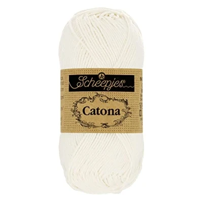Afbeelding van Scheepjes Catona 100 gr 105 Bridal White