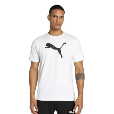 Image de PUMA Teamrise Logo T shirt en jersey de coton pour homme