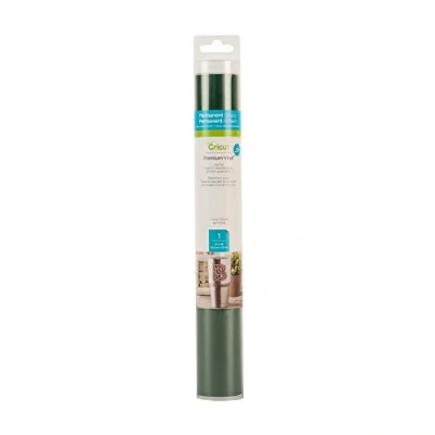 Image de Cricut Premium Permanent Vinyl Forest Green 12x48, Multicolore, unique