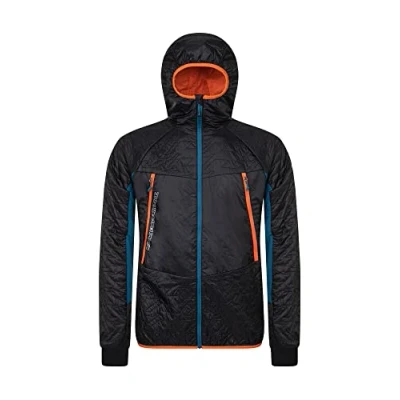 Afbeelding van KATMAI HOODIE HYBRID MEN JACKET XL / Caviar + Moroccan Blue