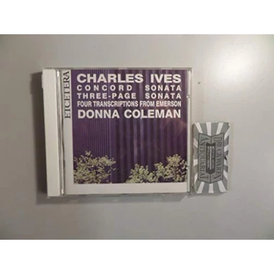 Afbeelding van Donna Coleman Charles Ives: Piano Music Vol 1 (CD)