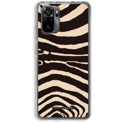 Afbeelding van Case Company® hoesje geschikt voor Xiaomi Redmi Note 10 Pro Arizona Zebra Soft Cover Telefoonhoesje Bescherming aan alle Kanten en Schermrand