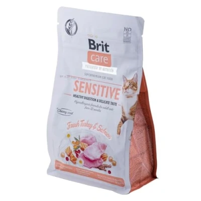 Afbeelding van Brit Care Cat Grain Free Sensitive Healthy Digestion &amp; Delicate Taste, 400 gram Katten droogvoer Graanvrij