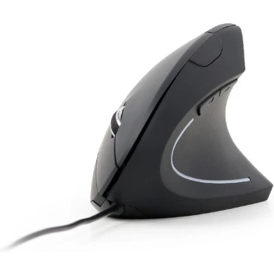 Afbeelding van 6 knops ergonomische muis, zwart