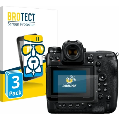 Afbeelding van BROTECT Screenprotector voor Nikon Z 9 Folie Beschermfolie Beschermglas transparant (3 Stuks)