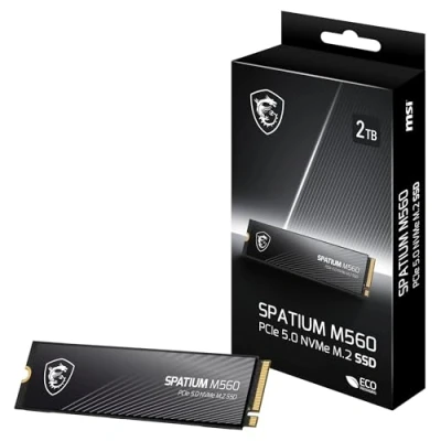 Afbeelding van MSI SPATIUM M560 PCIE 5.0 NVME M.2 2 GB PCI Express 3D NAND