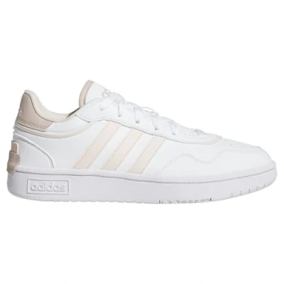 Afbeelding van adidas HOOPS 3.0 SE SHOES lage schoenen zonder voetbal, dames, Wonder Taupe/Cloud Wit/Wonder Quartz
