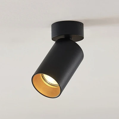 Afbeelding van Arcchio buitenspot 1licht Aluminium H: 13.4 cm GU10 zwart