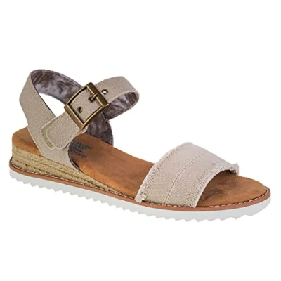 Image de Skechers Femme Sandals, Taupe, 37 EU