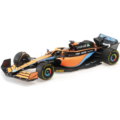 Afbeelding van McLaren F1 Team MCL36 #3, Ricciardo, Bahrain GP 2022 1:18 Minichamps