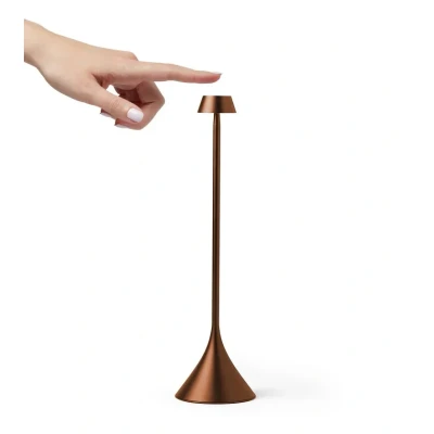Afbeelding van Lexon Steli Shade Draadloze Tafellamp 28,6 Cm X Ø7,7 Brons