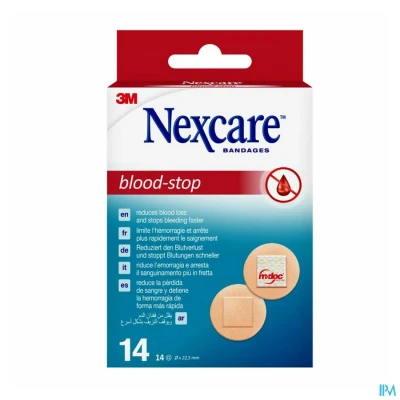 Image de Nexcare 3m Bloodstop Spots 14 N1714ns