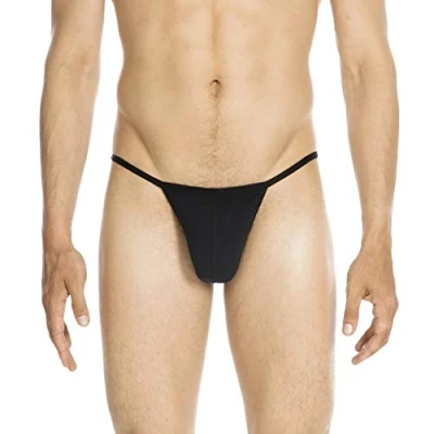 Afbeelding van Hom heren Plume G string in de kleur Zwart, maat: S