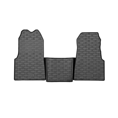 Afbeelding van AutoStyle Set CK RMX03 Vloermatset Rubber 3 zwart 730mm 530mm
