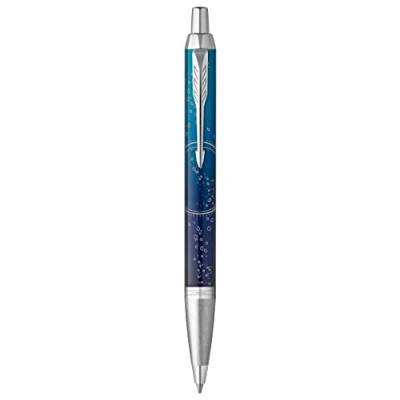 Image de Coffret cadeau Parker IM Premium Submerge Stylo à bille et Recharge bleue pointe moyenne Dégradé de Bleu