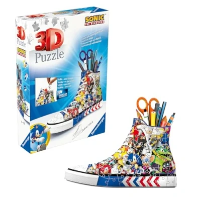 Afbeelding van 3D Puzzel Pennenbak Sonic The Hedgehog, 108st.