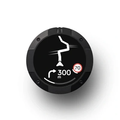 Afbeelding van Beeline Moto II navigatieapparaat voor motorfietsen Wereldnavigatie Mini kaartinterface 14 uur batterijduur IP67 waterdicht en schokbestendig USB C opladen met riemhouder