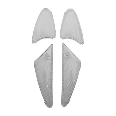 Afbeelding van Motodak Cabochon knipperlicht, aanpasbaar, voor Peugeot 50 Buxy, Zenith, Speedake AV+AR, transparant (x4)