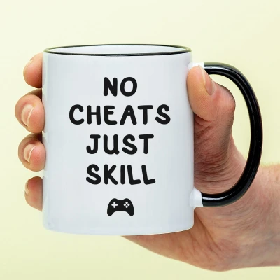 Afbeelding van Mok No Cheats Just Skill