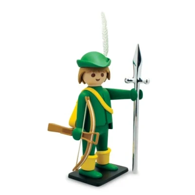 Afbeelding van Figuur Playmobil Groene Boogschutter 25Cm