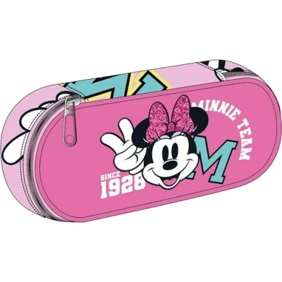 Afbeelding van Schoolpennenzak Minnie Mouse Fuchsia 8,5 x 5 22,5 cm