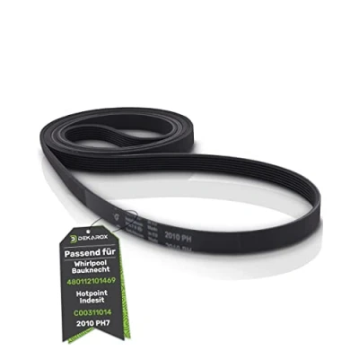 Afbeelding van DEKAROX V riem 2010 PH 7 voor Whirlpool Bauknecht 480112101469 Hotpoint C00311014 2010PH7 TK AZB HSCX droger