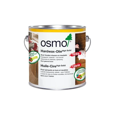 Afbeelding van Hardwax Olie Farbig 3071 Honing Transparant 0.75 Liter Houtolie Kleurolie Voor De Vloer 100% Natuurlijk Beschermt Het Hout
