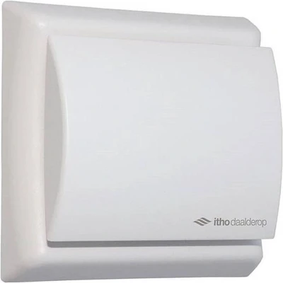 Afbeelding van Itho Daalderop BTV N201T badkamerventilator 75 m3/h met nalooptimer. Artikelnr: 53 00351