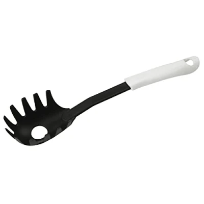 Afbeelding van Fackelmann Arcadalina 49230 spaghettilepel, nylon/PP, 31 cm, wit/zwart
