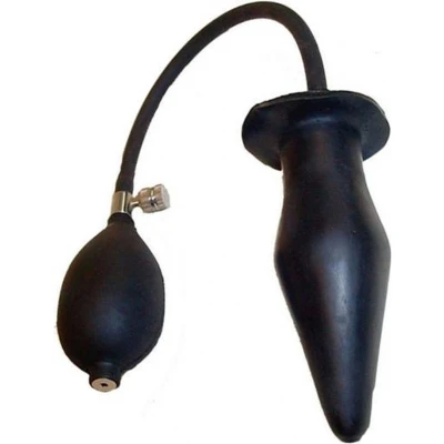Afbeelding van Opblaasbare Rubberen Buttplug L Solid