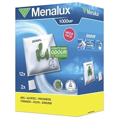 Image de Menalux 1000 mp 12 sacs aspirateur avec 2 micro filtres