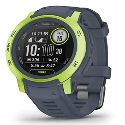 Image de Garmin Instinct 2 Surf Edition 45 mm Mavericks montre de sport avec bande silicone taille du poignet : 135 230 monochrome 32 Mo Bluetooth ANT+ 52 g
