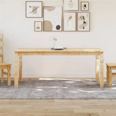 Afbeelding van Eettafel Corona 180x90x75 cm massief grenenhout