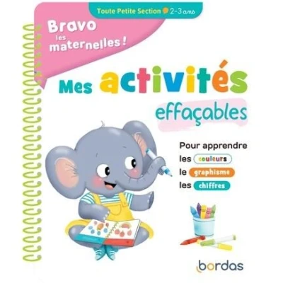 Image de Bravo les maternelles Mes activités effaçables Toute Petite section