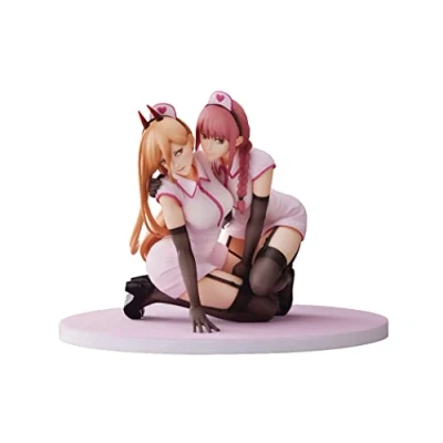 Afbeelding van Furyu Chainsaw Man PVC Statue 1/7 Power &amp; Makima Nurse Ver. 14 cm Beeld