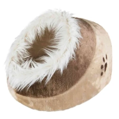 Afbeelding van Trixie Kattenmand Iglo Minou Beige / Bruin 41X30X50 CM (361743)