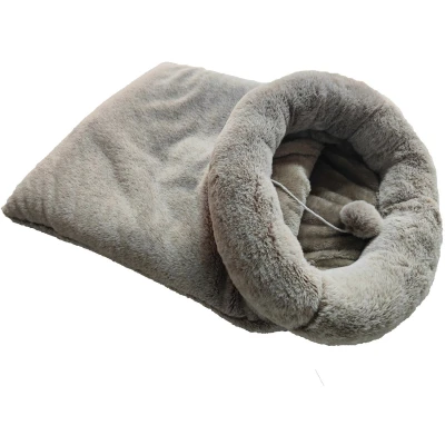 Afbeelding van Adori Slaapzak Isola Kattenbed 35x50x65 cm Taupe