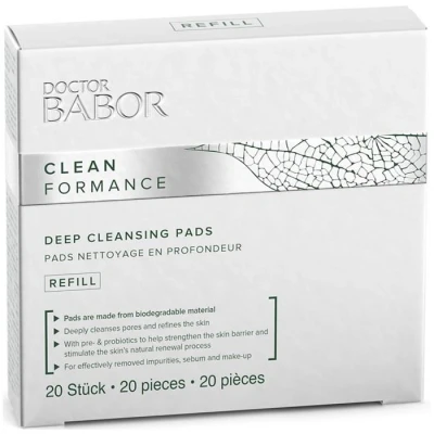 Afbeelding van Babor Doctor Clean Formance Deep Cleansing Pads Refill 20Stuks