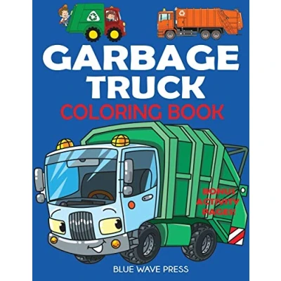 Afbeelding van Garbage Truck Coloring Book