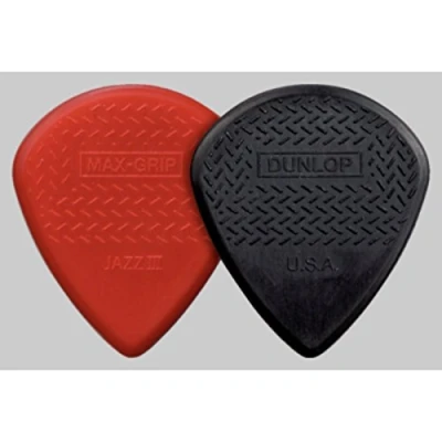 Afbeelding van Jim Dunlop Max Grip Plectrum Jazz III Stiffo 24 pack