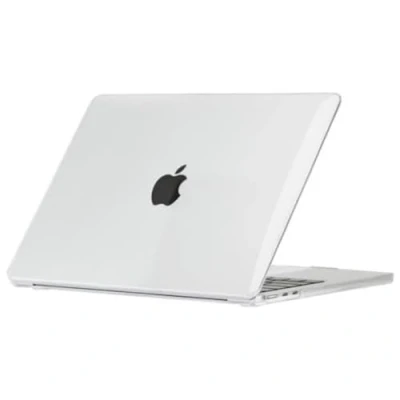 Afbeelding van MW Hardshell Crystal Clear Recycled 35percent MacBook Air 15