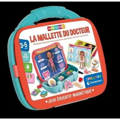 Image de Clementoni Mallette Magnétique Corps Et Émotions Apprentissage Des 2 Ans