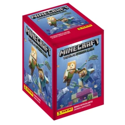 Image de Jeu de cartes Panini Minecraft Boîte 50 pochettes