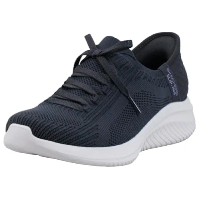 Afbeelding van Skechers Hands Free Ultra Flex 3.0 Brilliant Path Sneakers voor dames, Houtskool
