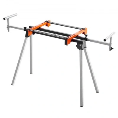 Image de VEVOR Support de Scie à Onglet Piètement pour Charge 136,1 kg Pliable