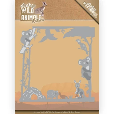 Afbeelding van Koala Frame Wild Animals Outback Cutting Die by Amy Design