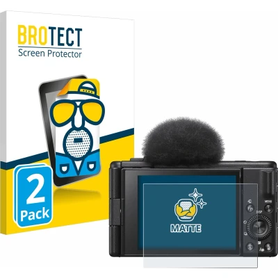 Afbeelding van BROTECT Screenprotector voor Sony ZV 1F Folie Beschermfolie matte (2 Stuks)