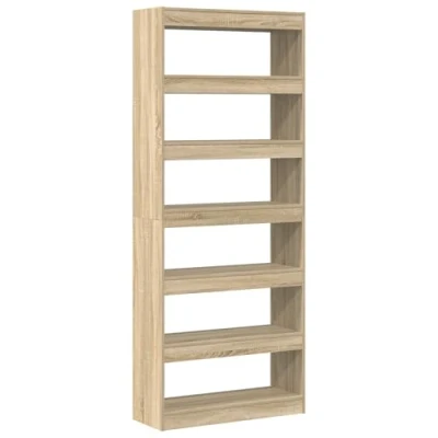Afbeelding van vidaXL Sonoma eiken Boekenkast Gefabriceerd hout