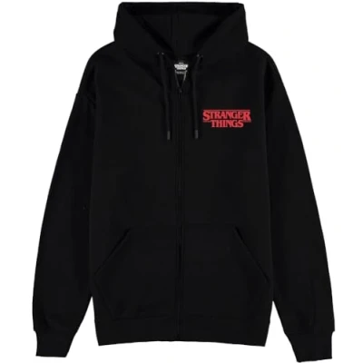 Afbeelding van Stranger Things Hellfire Club Vest met capuchon M Zwart